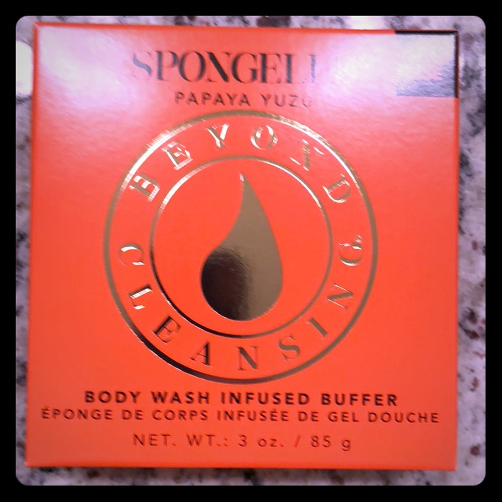 SPONGELLE PAPAYA YUZU BODY WAS INFUSED BUFFER
